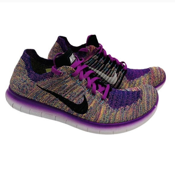 Nike Shoes - Nike Purple Flyknit Shoes